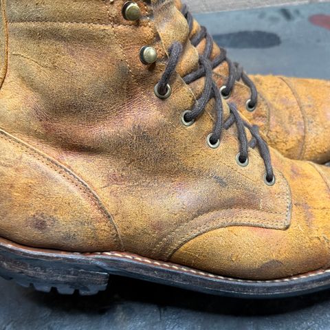 Truman Cap Toe Boot in C.F. Stead Coach Rambler