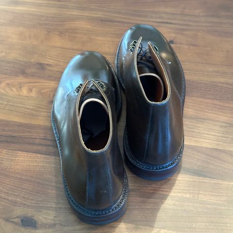 Grant Stone Edward Boot in Horween Maduro Shell Cordovan