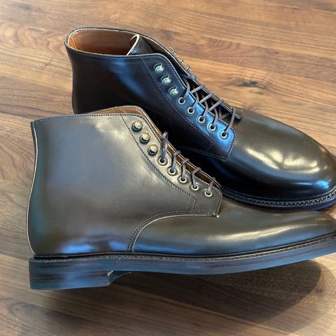 Grant Stone Edward Boot in Horween Maduro Shell Cordovan