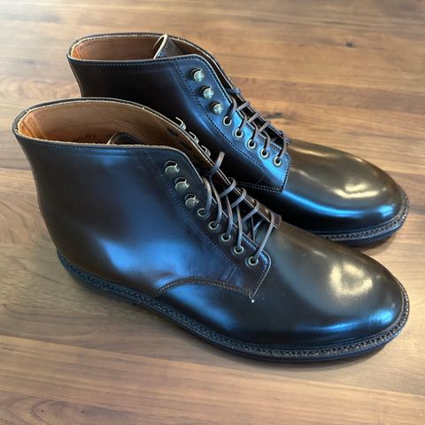Grant Stone Edward Boot in Horween Maduro Shell Cordovan