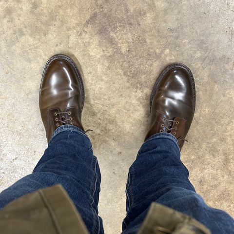 Grant Stone Edward Boot in Horween Maduro Shell Cordovan