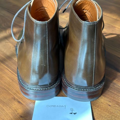 Grant Stone Edward Boot in Horween Maduro Shell Cordovan