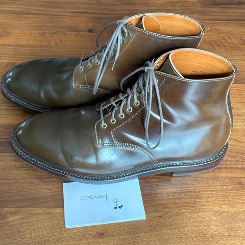 Grant Stone Edward Boot in Horween Maduro Shell Cordovan