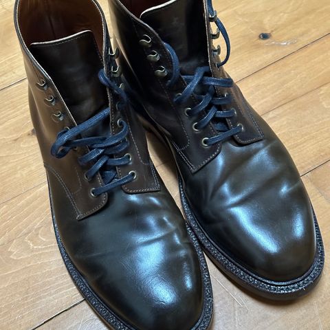 Grant Stone Edward Boot in Horween Maduro Shell Cordovan