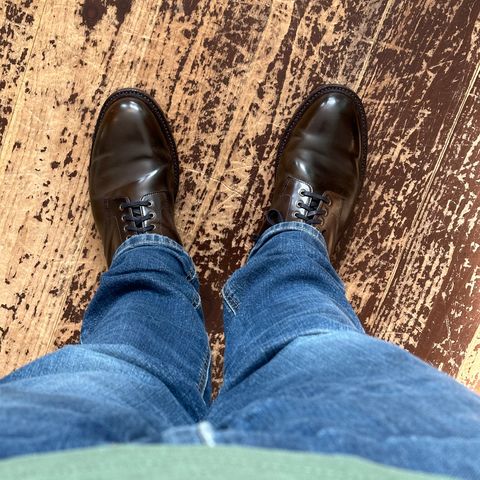 Grant Stone Edward Boot in Horween Maduro Shell Cordovan