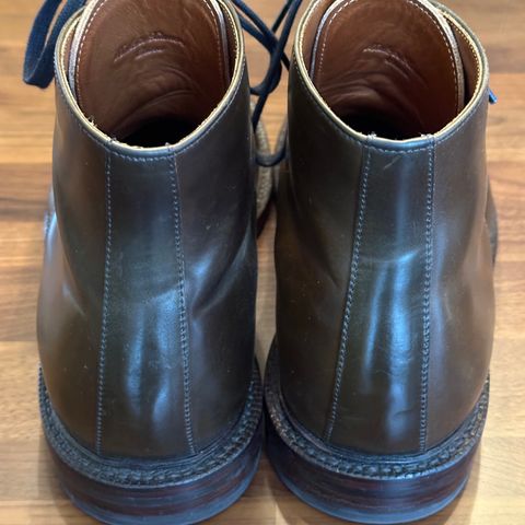 Grant Stone Edward Boot in Horween Maduro Shell Cordovan
