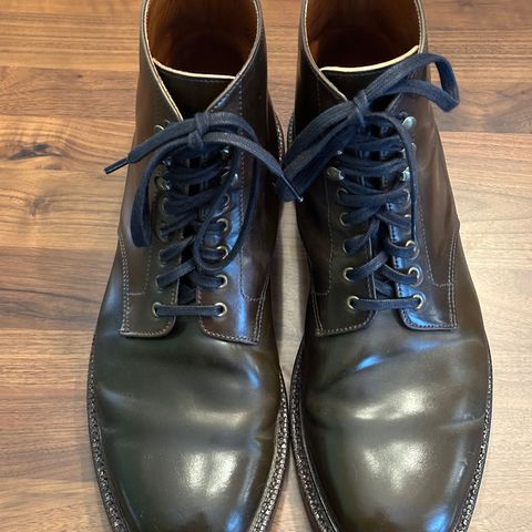 Grant Stone Edward Boot in Horween Maduro Shell Cordovan