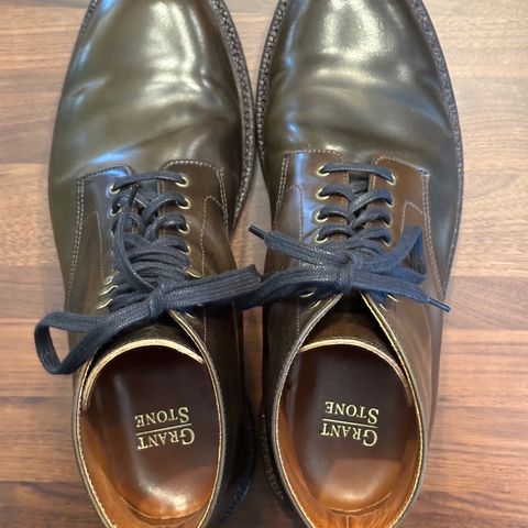 Grant Stone Edward Boot in Horween Maduro Shell Cordovan