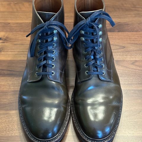 Grant Stone Edward Boot in Horween Maduro Shell Cordovan
