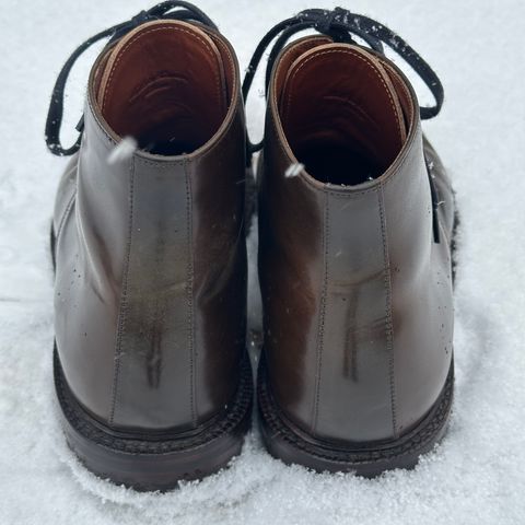 Grant Stone Edward Boot in Horween Maduro Shell Cordovan