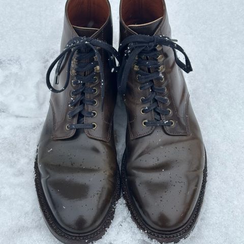 Grant Stone Edward Boot in Horween Maduro Shell Cordovan