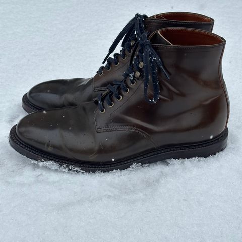 Grant Stone Edward Boot in Horween Maduro Shell Cordovan