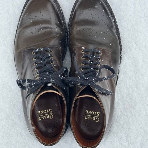 Grant Stone Edward Boot in Horween Maduro Shell Cordovan