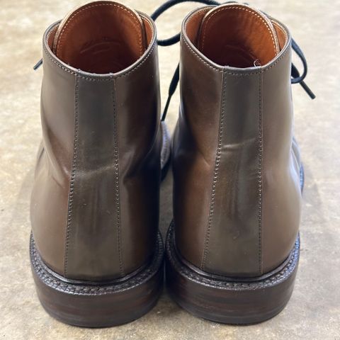 Grant Stone Edward Boot in Horween Maduro Shell Cordovan