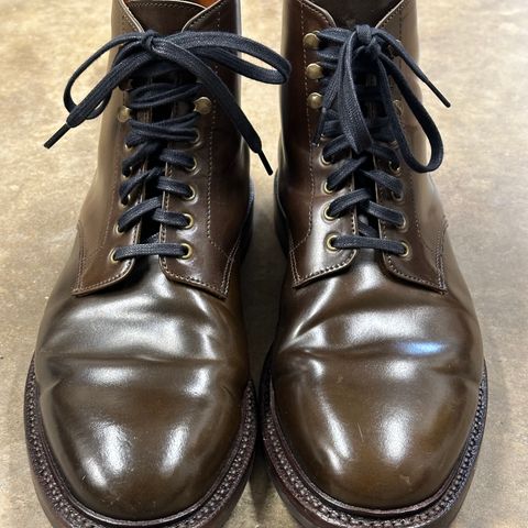 Grant Stone Edward Boot in Horween Maduro Shell Cordovan