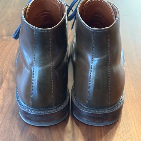Grant Stone Edward Boot in Horween Maduro Shell Cordovan