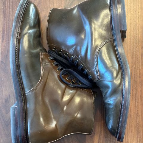 Grant Stone Edward Boot in Horween Maduro Shell Cordovan