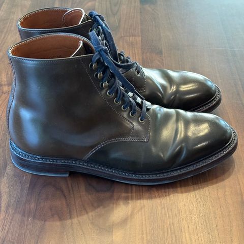 Grant Stone Edward Boot in Horween Maduro Shell Cordovan