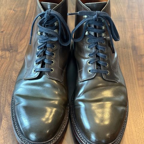 Grant Stone Edward Boot in Horween Maduro Shell Cordovan