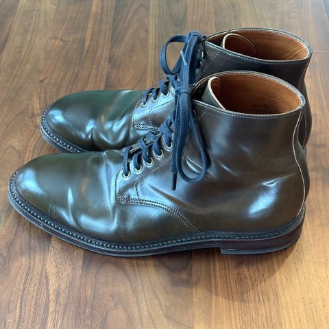Grant Stone Edward Boot in Horween Maduro Shell Cordovan