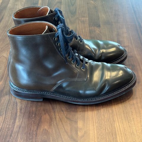 Grant Stone Edward Boot in Horween Maduro Shell Cordovan