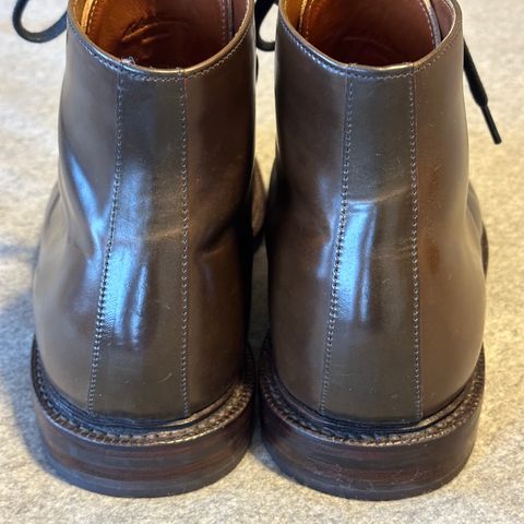 Grant Stone Edward Boot in Horween Maduro Shell Cordovan