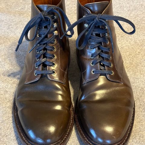 Grant Stone Edward Boot in Horween Maduro Shell Cordovan