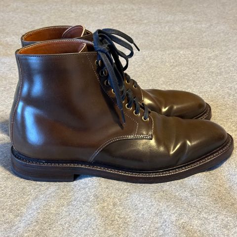 Grant Stone Edward Boot in Horween Maduro Shell Cordovan