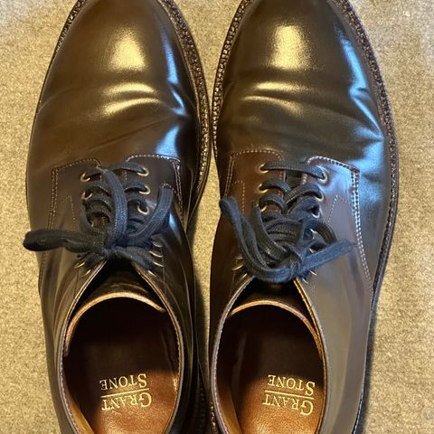 Grant Stone Edward Boot in Horween Maduro Shell Cordovan