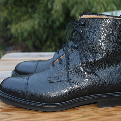 Crockett & Jones Coniston in Black Scotch Grain