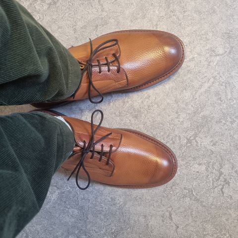 Tricker's Woodstock Derby in Marron Muflone