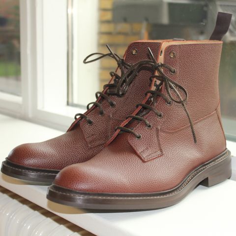 Tricker's Burford Country Boot in Brown Zug Grain