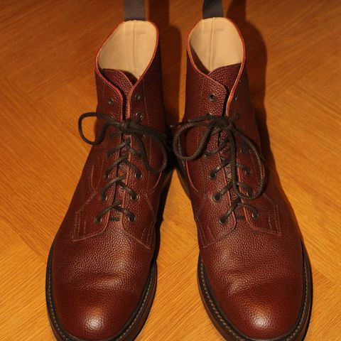 Tricker's Burford Country Boot in Brown Zug Grain