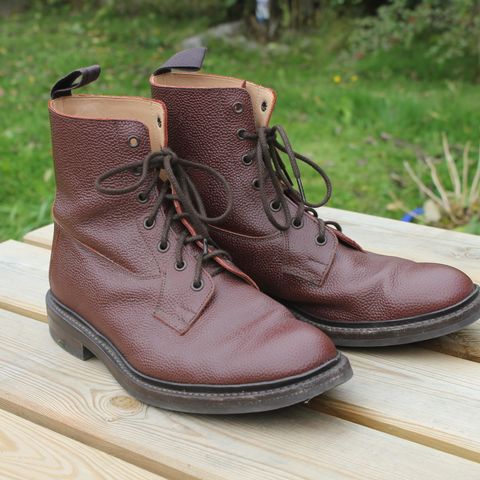 Tricker's Burford Country Boot in Brown Zug Grain