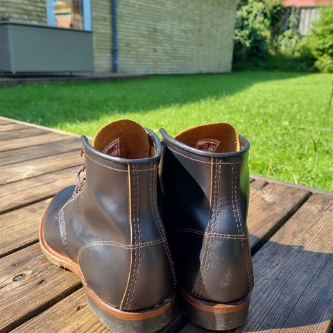 Red Wing Beckman Flatbox in S.B. Foot Black Klondike