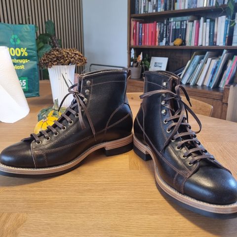Jakkrabbits Monkey Boot in Horween Java Waxed Flesh