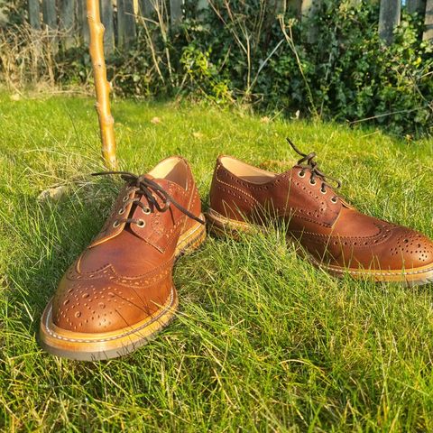 Tricker's Bourton Country Shoe in Whiskey Pampus