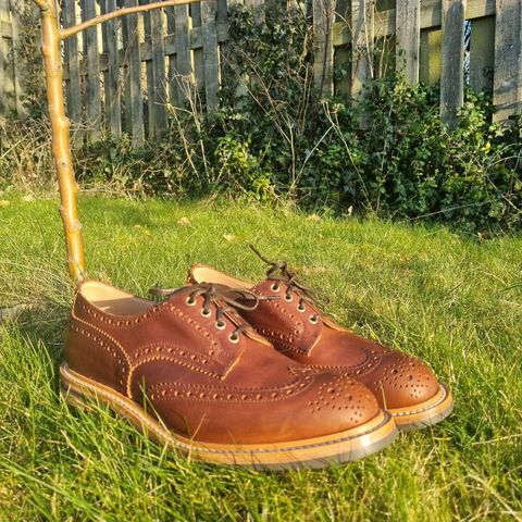 Tricker's Bourton Country Shoe in Whiskey Pampus