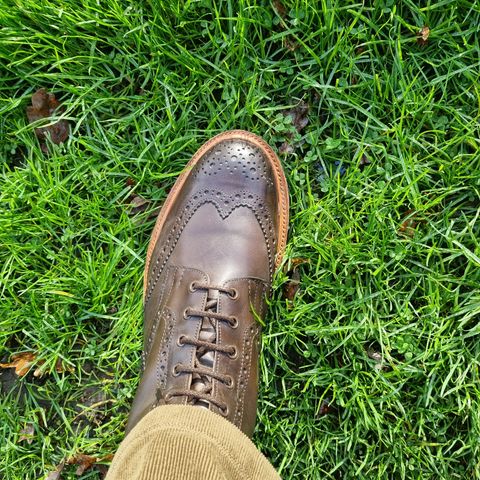 Tricker's Stow Country Boot in Cafe Burnished Calf