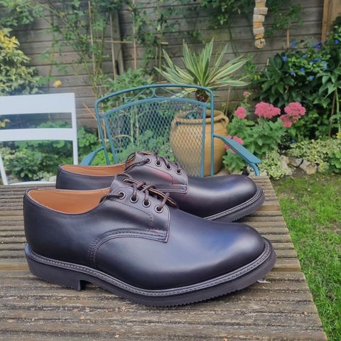 Tricker's Daniel Tramping Shoe in Espresso Juniper Calf