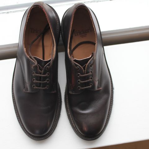 Tricker's Daniel Tramping Shoe in Espresso Juniper Calf