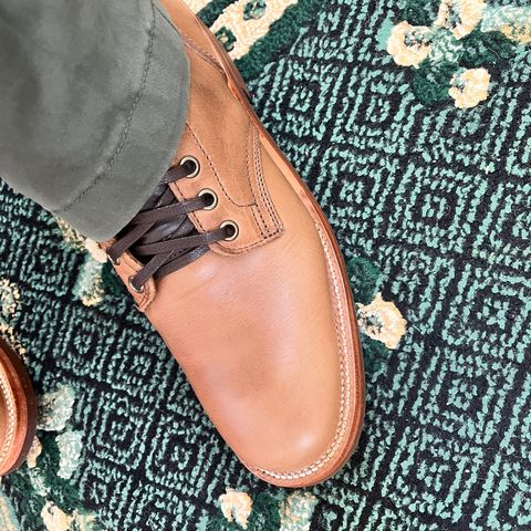 Oak Street Bootmakers Storm Boot in Horween Natural Chromexcel