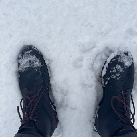Viberg Navvy Boot in Horween Washed Chromexcel