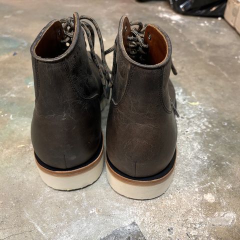Grant Stone Garrison Boot in teton waxy stag from gallun tannery