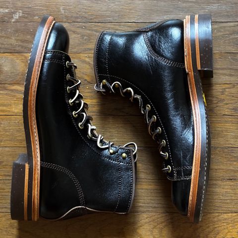 John Lofgren Monkey Boots in Shinki Wabi-Sabi Horsebutt