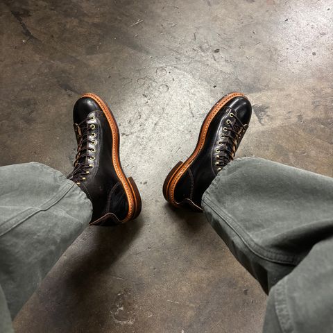 John Lofgren Monkey Boots in Shinki Wabi-Sabi Horsebutt