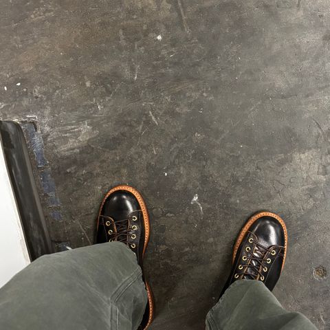 John Lofgren Monkey Boots in Shinki Wabi-Sabi Horsebutt
