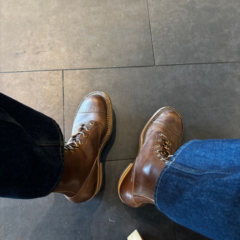 Rolling Dub Trio Roots in Original Brown Horsebutt #1010