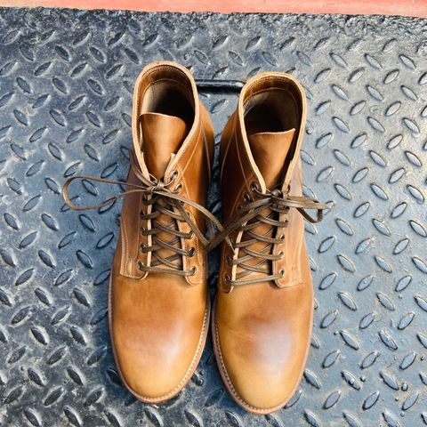 Viberg Service Boot in Horween Natural Chromexcel