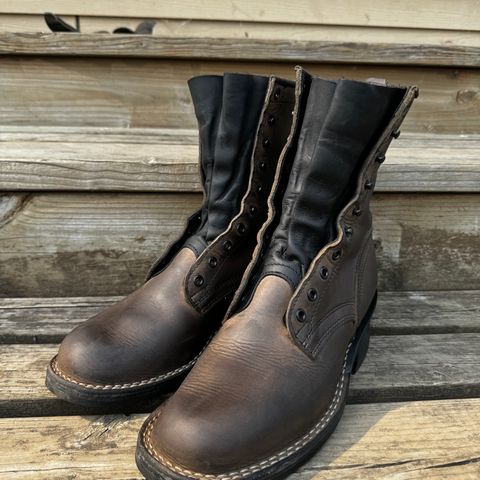Nicks Lace Up Heritage in Horween Steel Predator